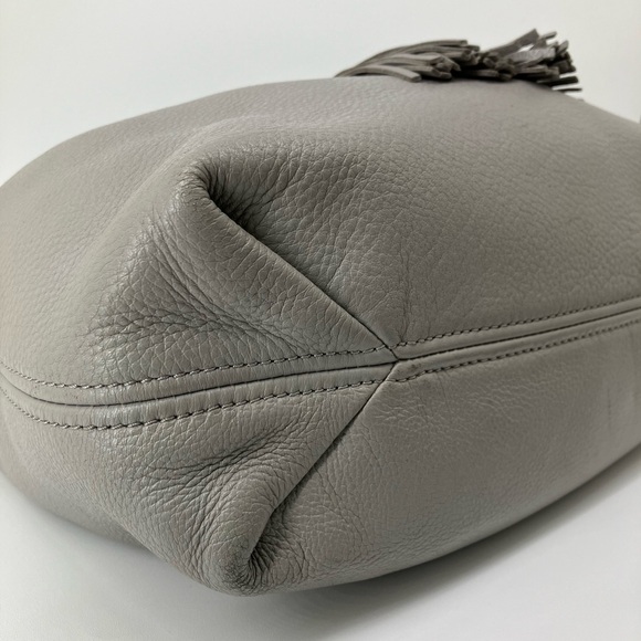 MICHAEL KORS Gray Camden Drawstring Hobo Shoulder Bag - Picture 9 of 16